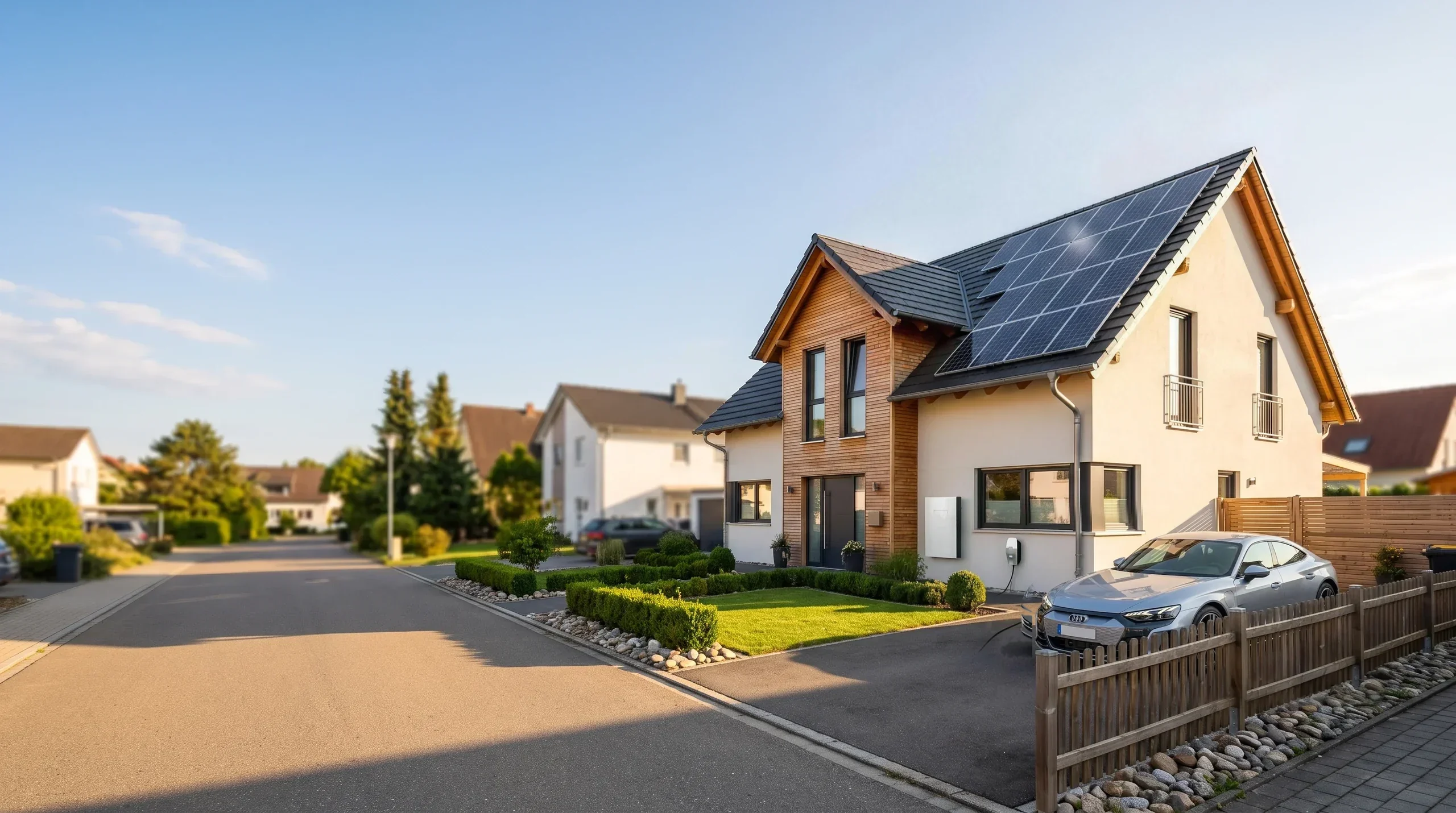 Einfamilienhaus mit Photovoltaik, Stromspeicher und Wallbox – DÜRR Elektrotechnik, Elektriker in Stuttgart